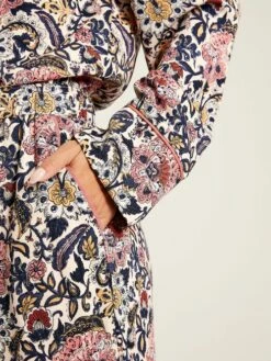 Navy Floral Pyjama Set -UK Clothing Sales 2024 107494s6