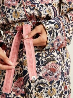 Navy Floral Pyjama Set -UK Clothing Sales 2024 107494s7