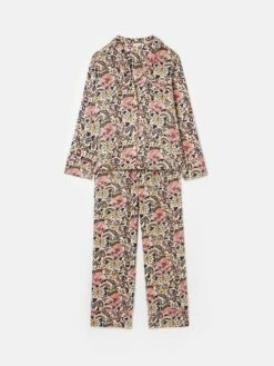 Navy Floral Pyjama Set -UK Clothing Sales 2024 107494s8