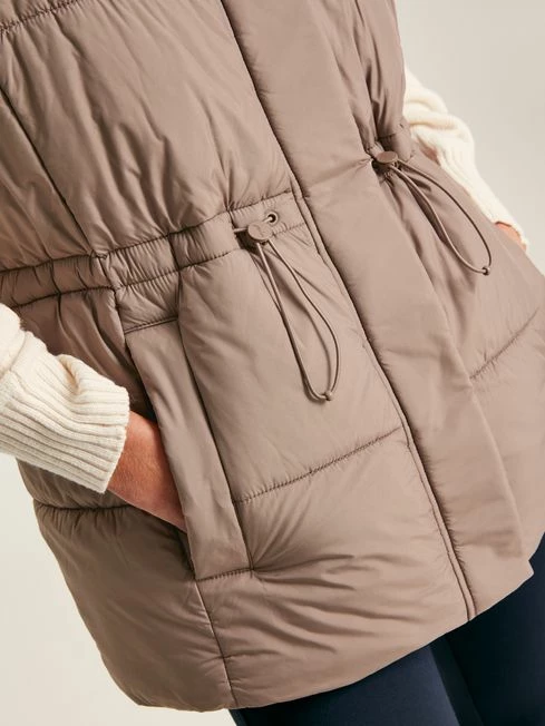 Silver Showerproof Padded Gilet 8 Silver Showerproof Padded Gilet - Image 6