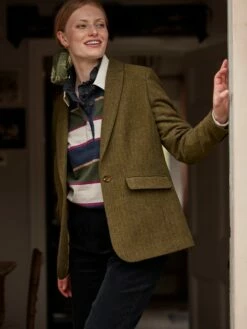 Brown Tweed Blazer -UK Clothing Sales 2024 152231s3