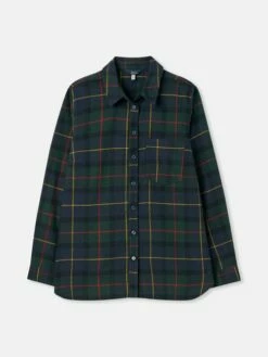Green Check Brushed Shirt -UK Clothing Sales 2024 156046s7
