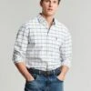 Blue/White Classic Fit Shirt -UK Clothing Sales 2024 163150s
