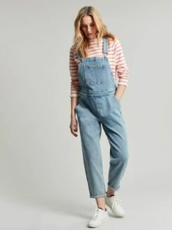 Blue Straight Leg Dungarees -UK Clothing Sales 2024 170664s18