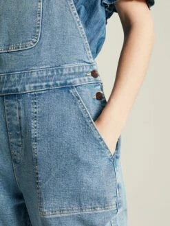 Blue Straight Leg Dungarees -UK Clothing Sales 2024 170664s19