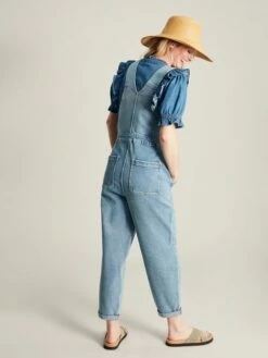 Blue Straight Leg Dungarees -UK Clothing Sales 2024 170664s21