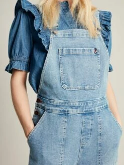 Blue Straight Leg Dungarees -UK Clothing Sales 2024 170664s22