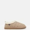 Oatmeal Faux Fur Lined Slippers 2 Oatmeal Faux Fur Lined Slippers -UK Clothing Sales 2024 185905s