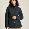 Navy Showerproof Quilted Jacket -UK Clothing Sales 2024 193930s