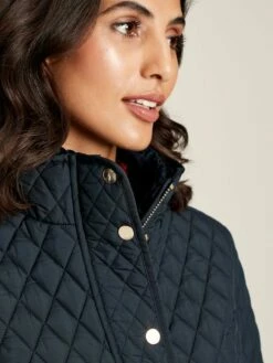 Navy Showerproof Quilted Jacket 12 Navy Showerproof Quilted Jacket -UK Clothing Sales 2024 193930s4
