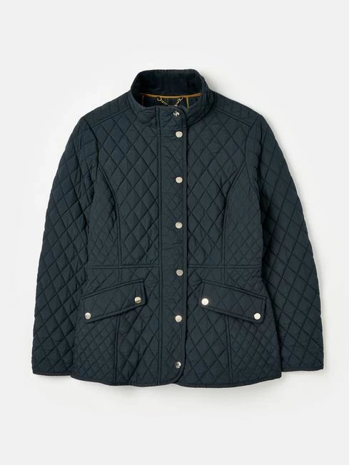 Navy Showerproof Quilted Jacket 9 Navy Showerproof Quilted Jacket - Image 7
