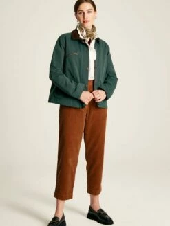 Teal Blue Shower Resistant Dry Wax Jacket -UK Clothing Sales 2024 199736s3