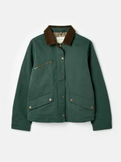 Teal Blue Shower Resistant Dry Wax Jacket -UK Clothing Sales 2024 199736s7