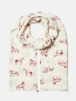 Red Printed Scarf -UK Clothing Sales 2024 258992s3