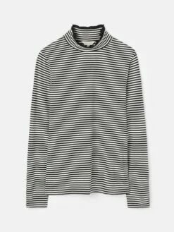 Black/Cream Roll Neck Top -UK Clothing Sales 2024 282608s6