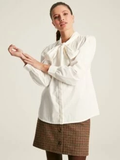 White Tie Neck Blouse 10 White Tie Neck Blouse -UK Clothing Sales 2024 287382s3