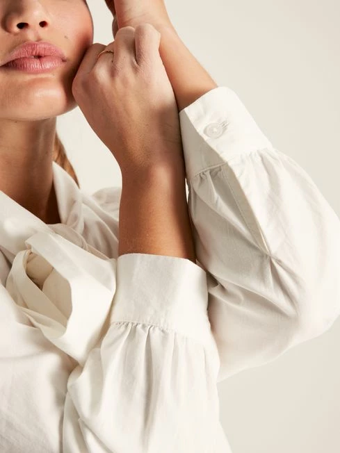 White Tie Neck Blouse 8 White Tie Neck Blouse - Image 6