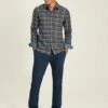 Blue Check Shirt -UK Clothing Sales 2024 311281s