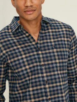 Blue Check Shirt -UK Clothing Sales 2024 311281s4