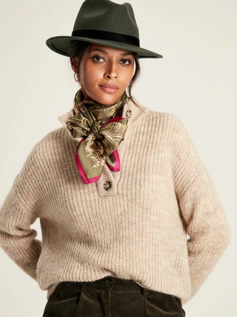 Khaki Fedora Hat 5 Khaki Fedora Hat - Image 3