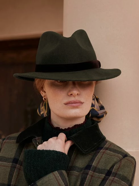 Khaki Fedora Hat 8 Khaki Fedora Hat - Image 6