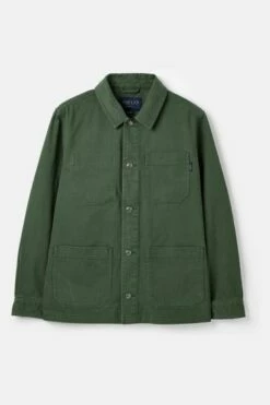 Green Pocket Woven Jacket