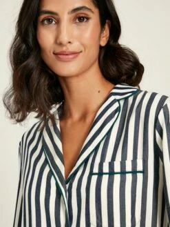 Navy Stripe Pyjama Set -UK Clothing Sales 2024 392284s5