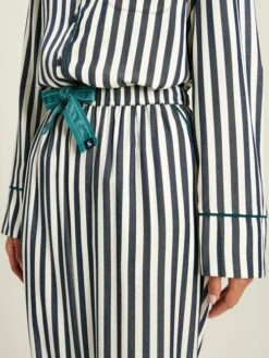 Navy Stripe Pyjama Set -UK Clothing Sales 2024 392284s7