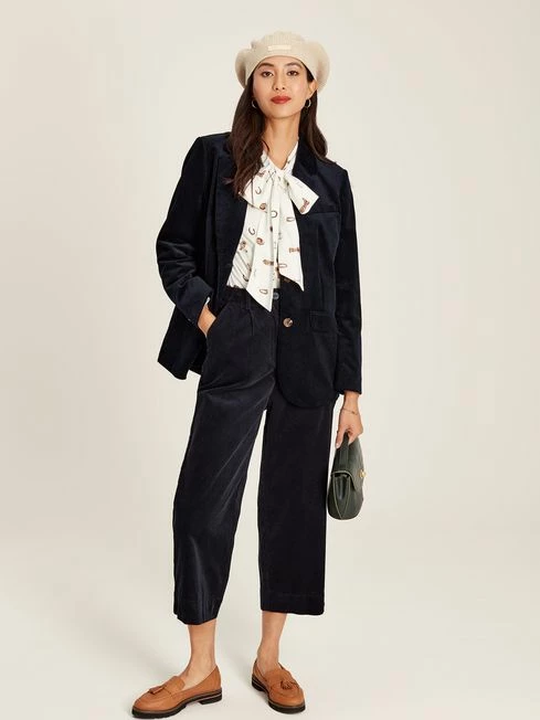 Equestrian White Tie Neck Blouse 7 Equestrian White Tie Neck Blouse - Image 5