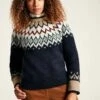Navy Fair Isle Jumper -UK Clothing Sales 2024 429378s
