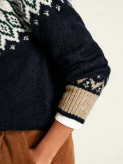 Navy Fair Isle Jumper -UK Clothing Sales 2024 429378s6