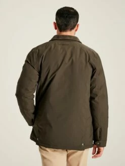 Brown Multi-pocket Waterproof With Padded Lining Coat -UK Clothing Sales 2024 435 305s4