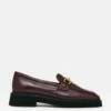 Burgundy Red Chunky Loafers -UK Clothing Sales 2024 439338s