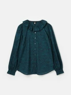 Navy Waterfall Blouse 17 Navy Waterfall Blouse -UK Clothing Sales 2024 449179s8