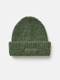 Green Soft Oversized Beanie