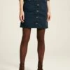 Avery Navy Blue Cord Skirt -UK Clothing Sales 2024 539 653s