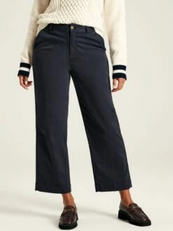 Navy Straight Leg Chinos