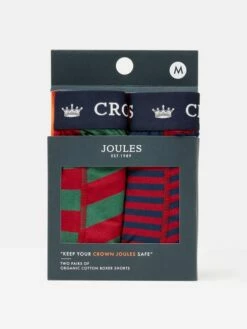 Red Green Stripe Underwear 2 Pack
