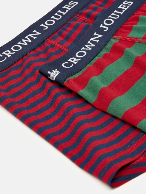 Red Green Stripe Underwear 2 Pack 6 Red Green Stripe Underwear 2 Pack - Image 4