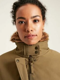 Tan Brown Waterproof Padded Jacket -UK Clothing Sales 2024 564402s6