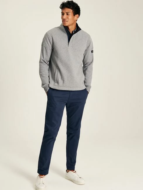 Grey Quarter Zip Sweater 3 Grey Quarter Zip Sweater