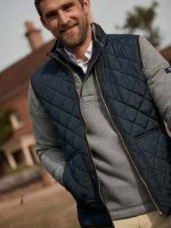 Blue Quilted Gilet -UK Clothing Sales 2024 579 709s5