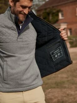 Blue Quilted Gilet -UK Clothing Sales 2024 579 709s6