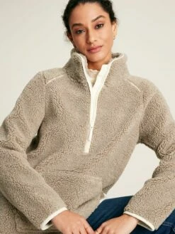 Grey Half Zip Fleece 13 Grey Half Zip Fleece -UK Clothing Sales 2024 584846s3