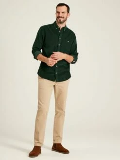 Miller Green Classic Fit Cord Shirt -UK Clothing Sales 2024 597 834s3