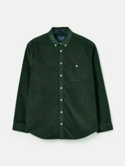 Miller Green Classic Fit Cord Shirt -UK Clothing Sales 2024 597 834s7