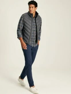 Garrett Grey Padded Shower Resistant Gilet -UK Clothing Sales 2024 630471s4