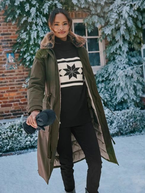 Dark Green Waterproof Padded Jacket 3 Dark Green Waterproof Padded Jacket