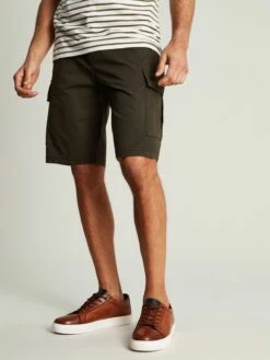 Green Cargo Shorts