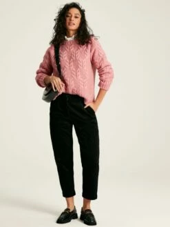 Pink Cable Knit Jumper -UK Clothing Sales 2024 670344s3